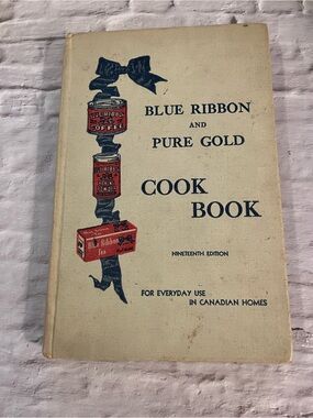 Blue Ribbon and Pure Gold Cook Book